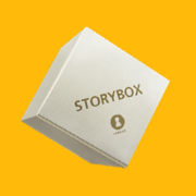 <strong>StoryBox</strong><br />Erzähl mir deine Geschichte<br /><br /><small>Design, Produktion, Versionen und Zusatzmaterialien, Vertrieb<br /> </small><br />www.storybox.de